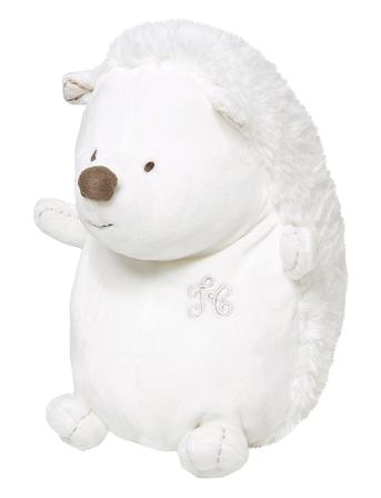 Léon The Hedgehog Soft-Toy 25 Cm Toys Soft Toys Stuffed Animals Valkoinen Tartine Et Chocolat