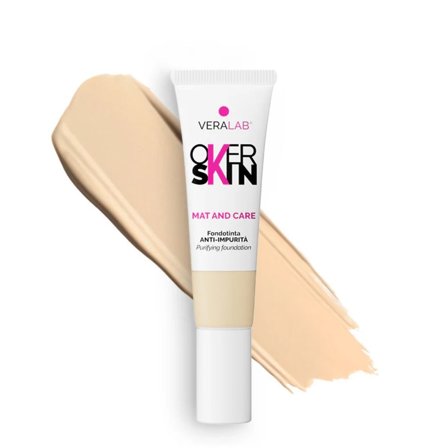 Overskin MAT AND CARE 03 VANILLA 30ml - Fondotinta liquido