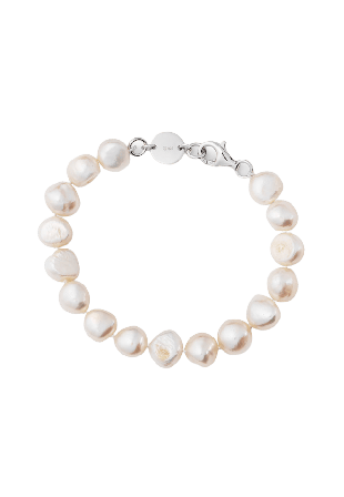 Charlotte Bonde STHLM Signature Vanity Pearl Bracelet Smycken & klockor Dam Silver ONESIZE