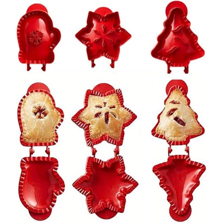 Mini Tærteform til Ferier, Håndtærtepresseform til Bagning, Håndtærteforme til Fester og Sammenkomster, Græskarkageudstikkere, til Festivaler og