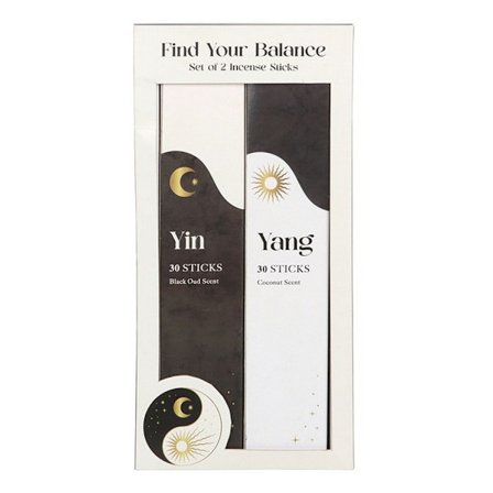 Something Different Yin Yang Rökelsepinnar Set (60-pack) På