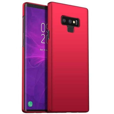 Galaxy Note 9 etui, SECONDLYN Ultratynd letvægts anti-ridse glat beskyttende mat pc-cover til Samsung Galaxy Note 9 Rød