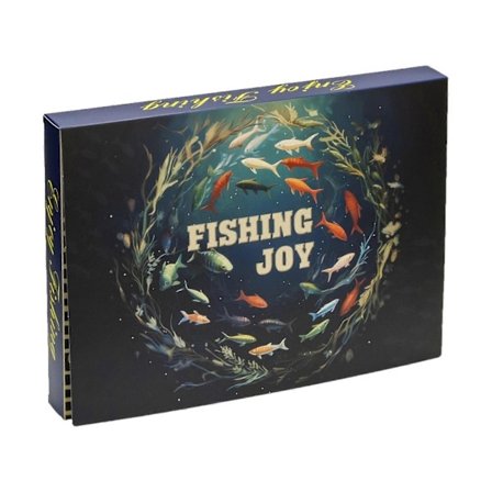 Fiskesnøre Gaveboks 30 Ruter Ferskvann Saltvann Kunstig Myk Hard Agnstilbehør Nedtellingskalender Fiskeentusiaster Høytidsgave