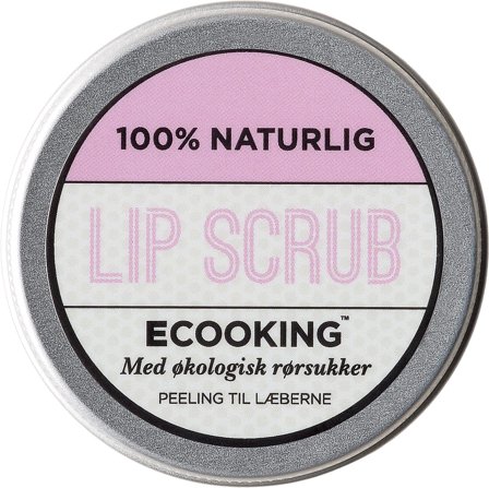 ECOOKING Lip Scrub 30 ml, Skincare, Ansigtspleje, Læbepleje