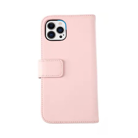 iPhone 13 Pro Max Plånboksfodral Läder Rvelon - Rosa