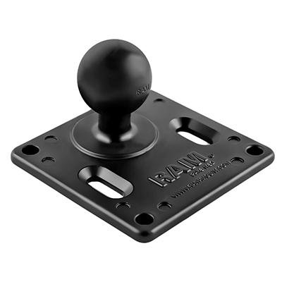RAM MOUNT 75x75mm VESA Plate with Ball 1,5'' Rubber Ball / 3,625'' Plate