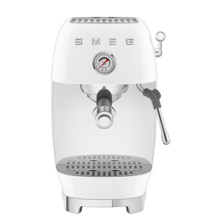 Smeg Manuell espressomaskin med Cold Brew, hvit