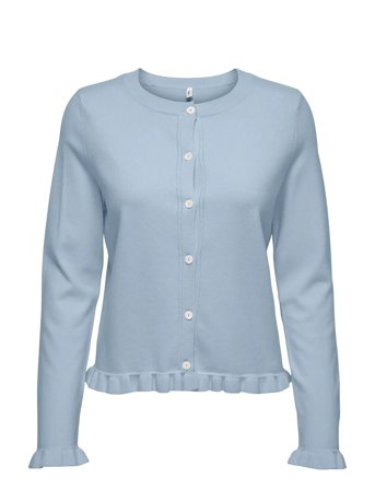 ONLY | Onlcinderel Ls Frill Cardigan Ex Knt | M