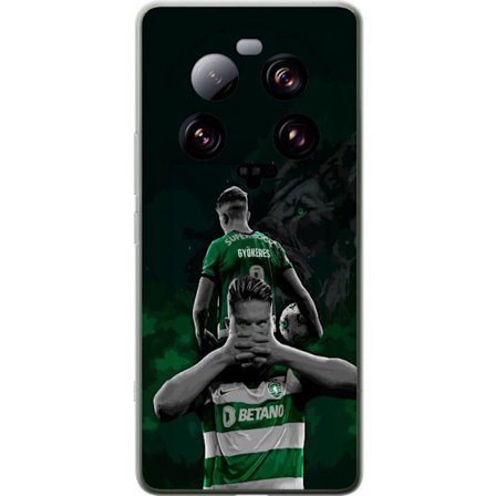 Kompatibelt Mobildeksel til Xiaomi 13 Ultra Neonmotiv med teksten "Gaming is in my DNA" på en blå og rød murvegg med en lysende DNA-spiral.