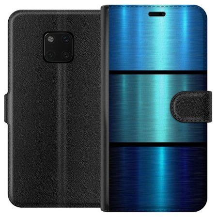 Kompatibelt Plånboksfodral till Huawei Huawei Mate 20 Pro Blå