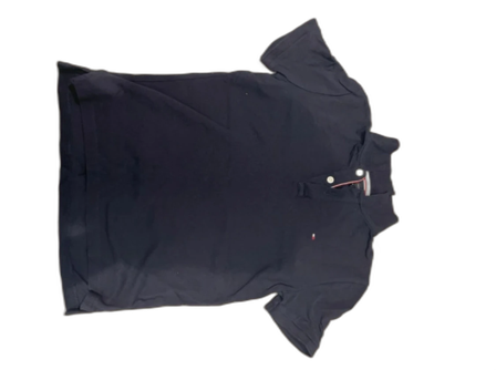 Mörkblå pikétröja Tommy Hilfiger