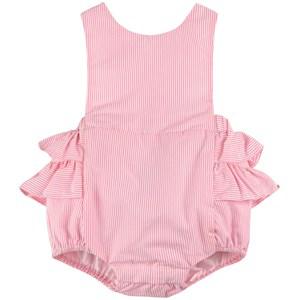 Jacadi Pink Striped Romper 12 Months - All in ones - 12 months - Pink