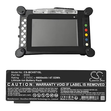 Batteri til diagnostisk skanner for Bosch 3571-0100 IFLEX OBD