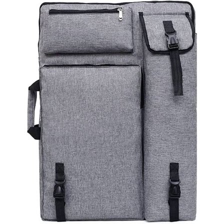 Bildepose 4k stor vanntett stor glidelås kunstpose student