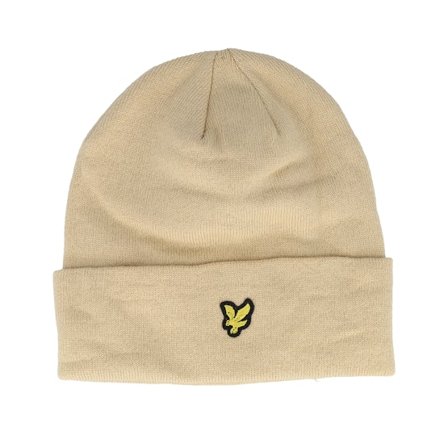 Lyle & Scott - Bege cuff Beanie - Beanie Cairngorms Khaki Cuff @ Hatstore