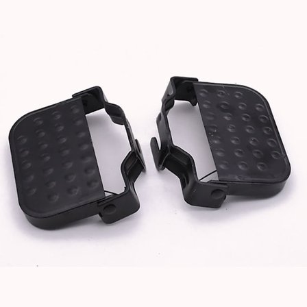 1 par elektriske sykkelpedaler Motorsykkel fotstøtte bakhjul