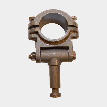 Dame de nage, aluminium, articulée, Ø17 mm, pour rame jusqu'à Ø46 mm, 1 pièce