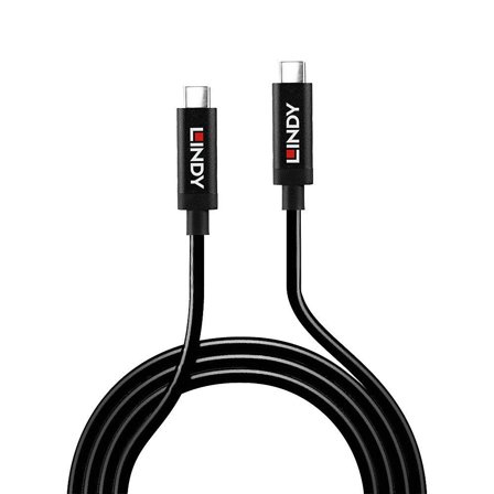 Lindy 43308 USB cable 5 m USB 3.2 Gen 2 (3.1 Gen.. Factory Sealed
