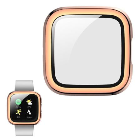 Fitbit Versa 2 durabe lasitus kehys - Ruusukulta Pink