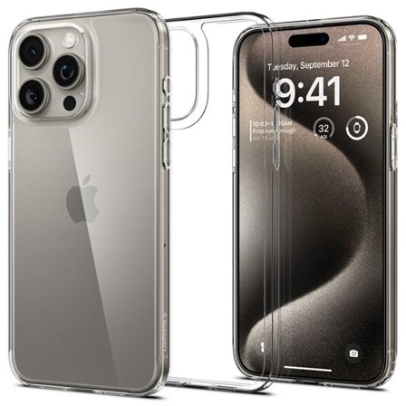 Spigen Airskin Hybrid-fodral för iPhone 15 Pro Max - Klar