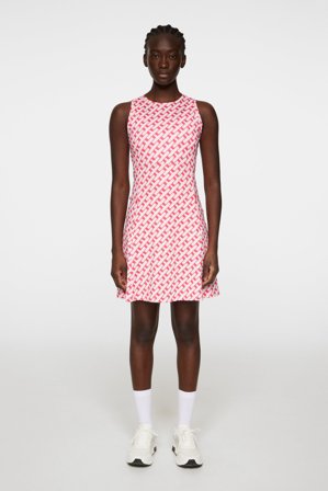 J.Lindeberg - Golf - Cora Print Dress - Pink - Woman - M