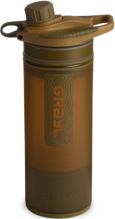 Grayl GeoPress Purifier Bottle Coyote Brown