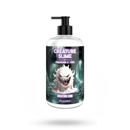 Creature Slime - Creature Cum - Unscented Jizz Lubricant 473 ml - Vuxen.se - Vattenbaserat glidmedel