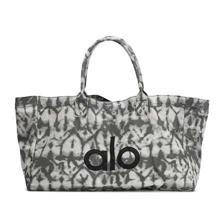 alo yoga yogataske tote skuldertaske lærredstaske unisex stor kapacitet shoppingtaske sports fitness taske