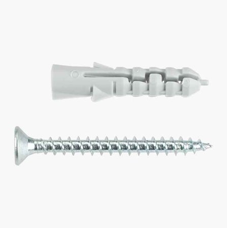 Biltema - Plugg med skrue 5 mm