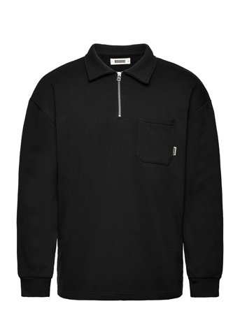 Wbdom Half-Zip Sweat Black Woodbird