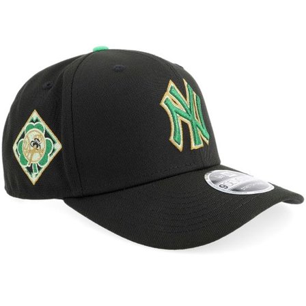 New Era - MLB Svart adjustable Keps - New York Yankees MLB Saint Patrick’s Day 9SEVENTY Black/Green Adjustable @ Hatstore
