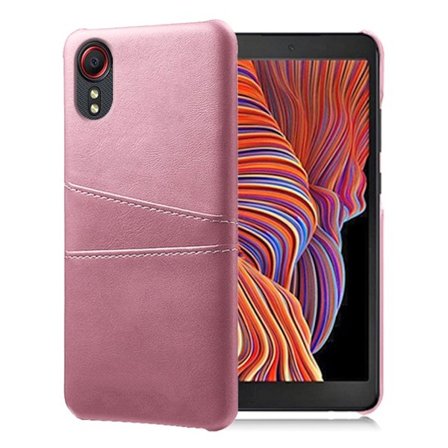 Dual Card Suojakotelo Samsung Galaxy Xcover 5 - Pinkki
