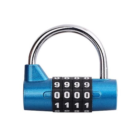 4-sifret rund kombinasjonslås Gym skap kombinasjonslås