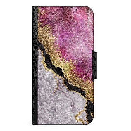 Naive iPhone 13 Mini Plånboksfodral - Pink Dream