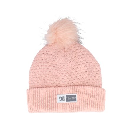 DC - Rosa pom Beanie - Splendid Beanie Coral Cloud Pom @ Hatstore