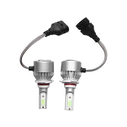 2 kpl LED-ajovalopolttimot 9005/HB3 8000K Auton ajovalot 72W Muunnossarjat Auto Sumuvalot