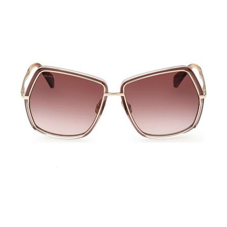 Max Mara Briller Pink, Dame Solbriller, Størrelse: ONE Size