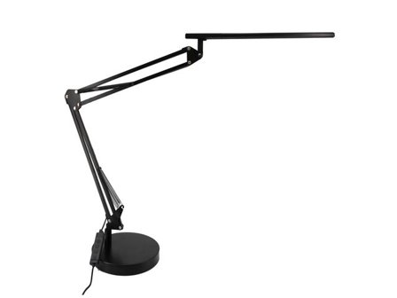Unilux Kontorslampa Unilux Swingo 2.0 LED svart - Lyreco - Kontorsmöbler och inredning > Lampor och belysning > Skrivbordslampor