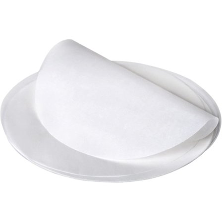500 Ark Ikke-Klæbende Bagepapir, Rundt, 15 cm (6 tommer) i Diameter