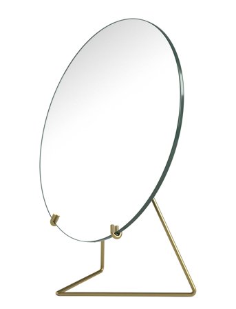 MOEBE Mirror - Gold - 23X20X10CM