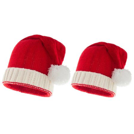 Baby Toddler Barn eller Vuxen Snöig Julstrumpa Mössa 2 st