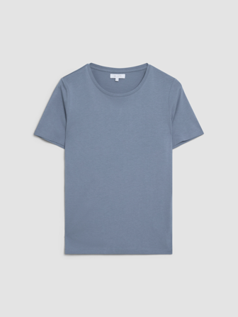 MATCH - Ava t-skjorte - Va Vite - Str. XXXL - Dame - Topper & T-skjorter - Blå - 50% bomull, 50% modal