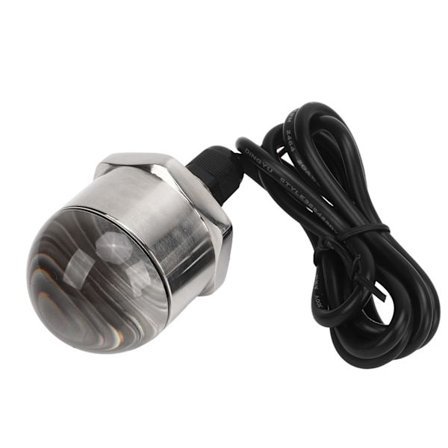 9 LED Båtplugg Lys M12 12V Marine Bright Underwater Fishing Night Lights for Yacht Ship Red