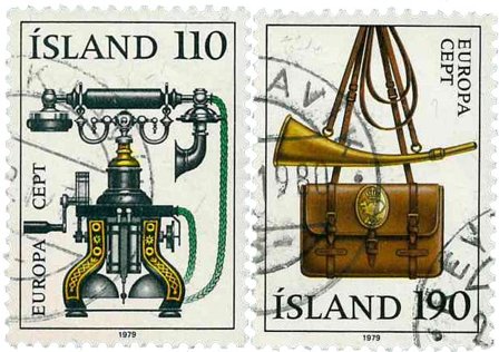 Island - AFA 540-541 - Stemplet