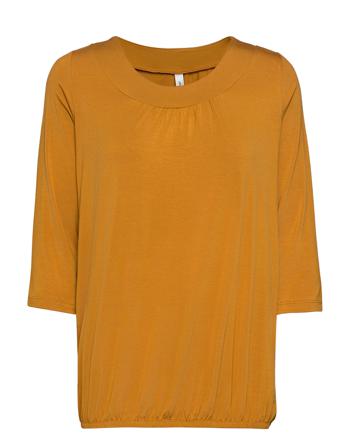 Sc-Marica Blouses Short-sleeved Gul Soyaconcept
