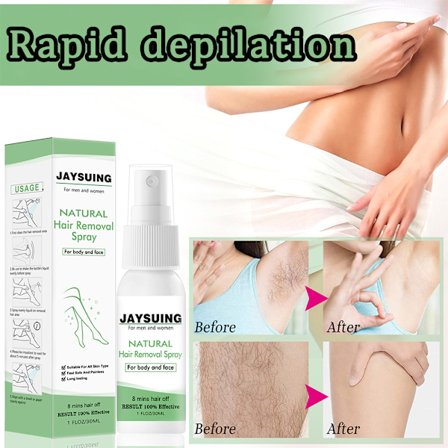 Mordely Hårborttagningsspray Gentle Hair Removal Spray Rengöringsvård