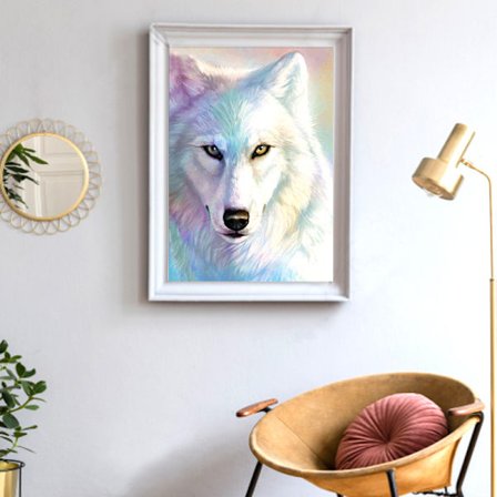 Nyt 5D Diamantmaleri Dyr Fuld af Diamanter Gammel Krystalmaling