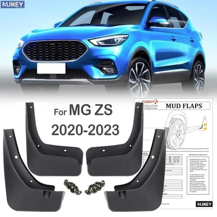 4x Stænklapper til MG ZS EV ZX PLUS ZST VS ZS11 2020 2021 2022 2023 Mud Flaps Stænkskærme MudFlaps Forreste Bagskærm Bilstyling