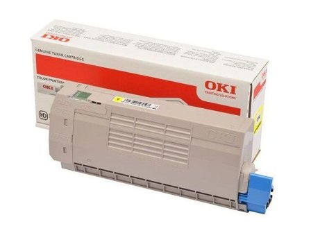 OKI Toner C712 46507613 Gul - Lyreco - Toner och bläck - Tonerkassetter - Toner OKI