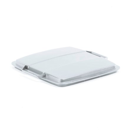 Deckel für Abfallbehälter OLIVER 90 l, grau